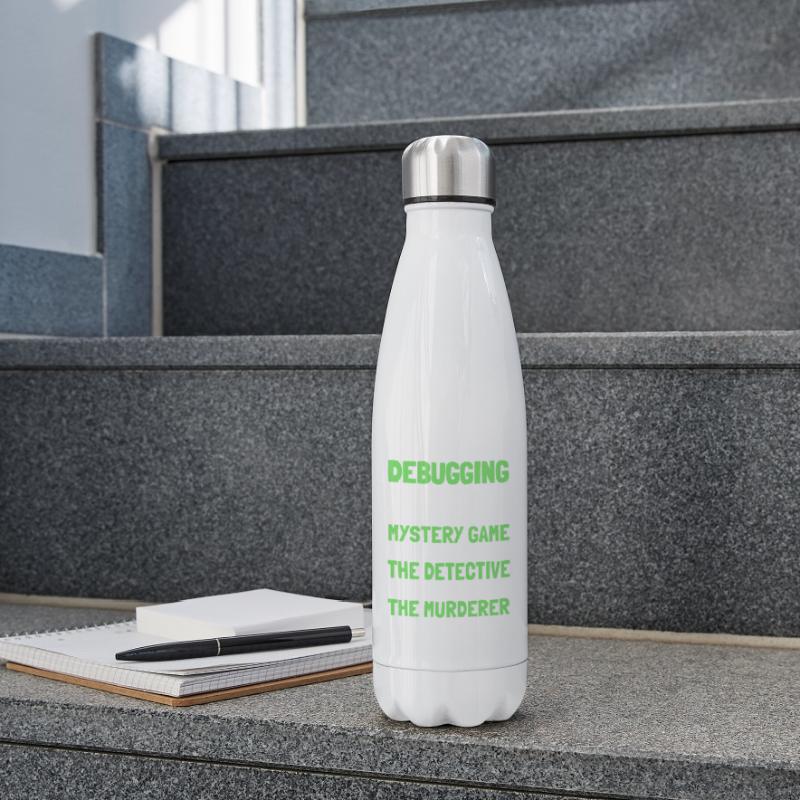 Entwickler Coder Programmierer Witzig Debugging Isolierflasche