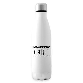 Bäcker Geschenk Schichtarbeiter Bäcker - Isolierflasche - Weiß - Rechts