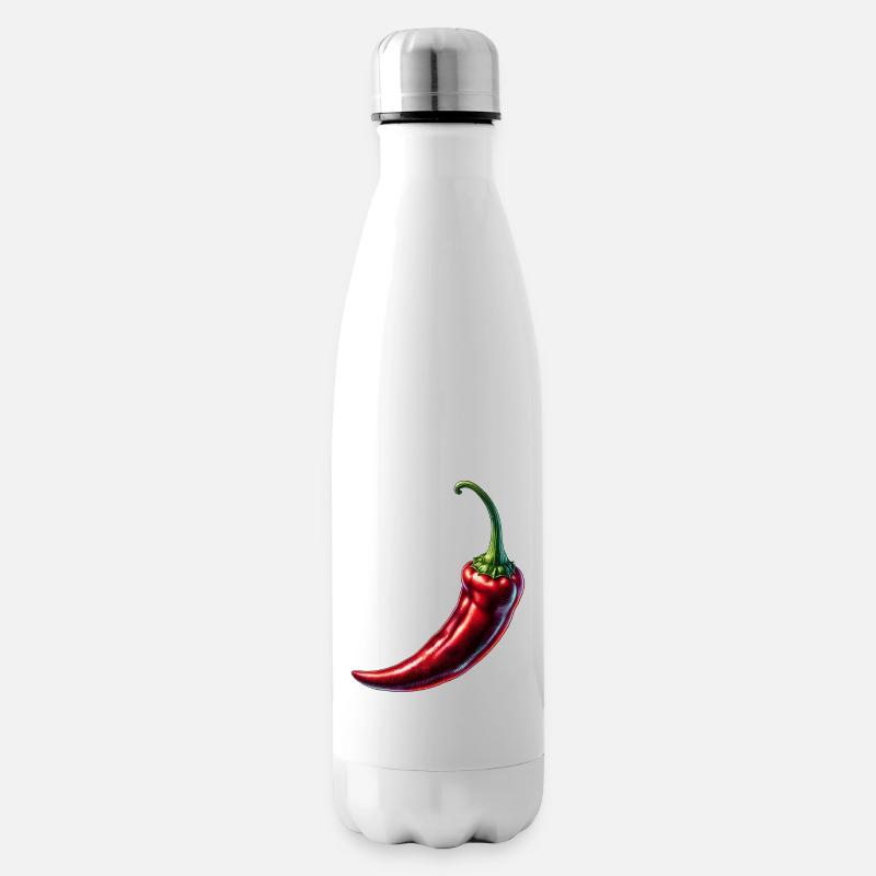 Chili - Isolierflasche - Weiß