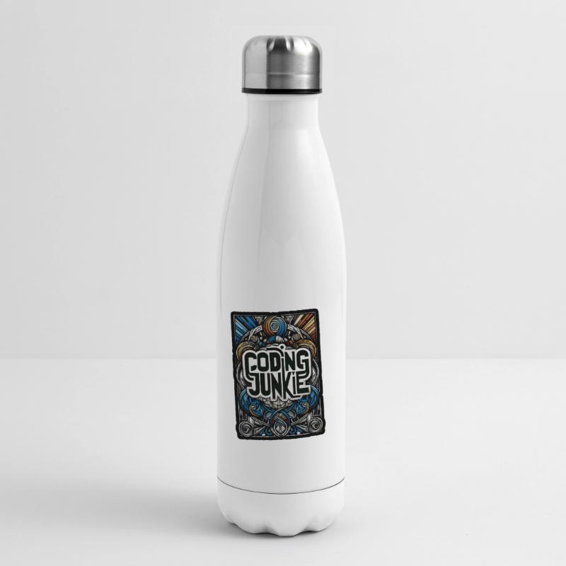 Coding Junkie 14 Insulated Water Bottle