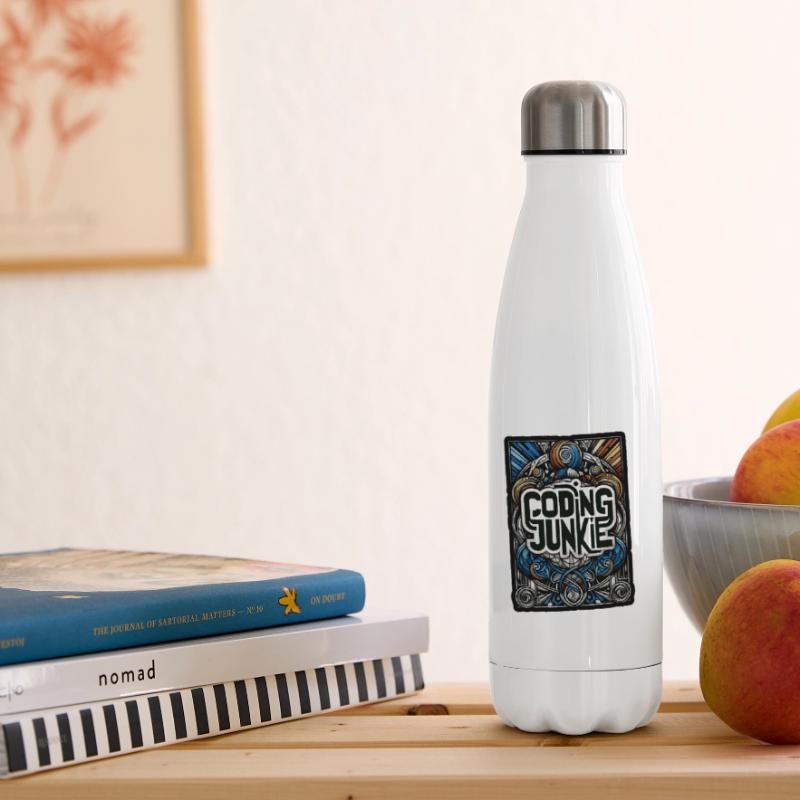 Coding Junkie 14 Insulated Water Bottle