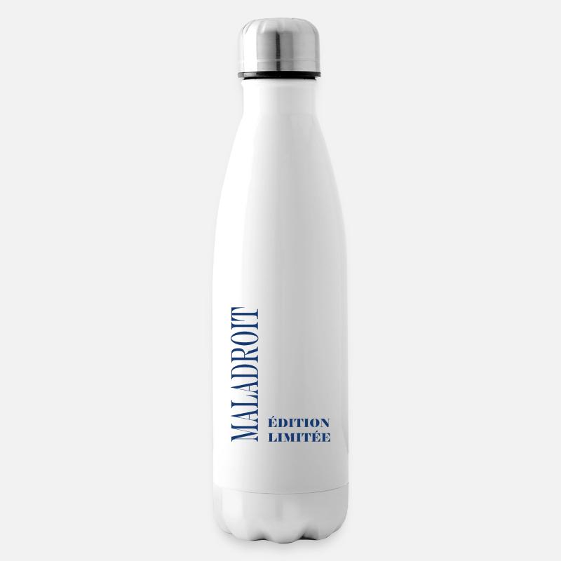 maladroit - Bouteille isotherme - blanc