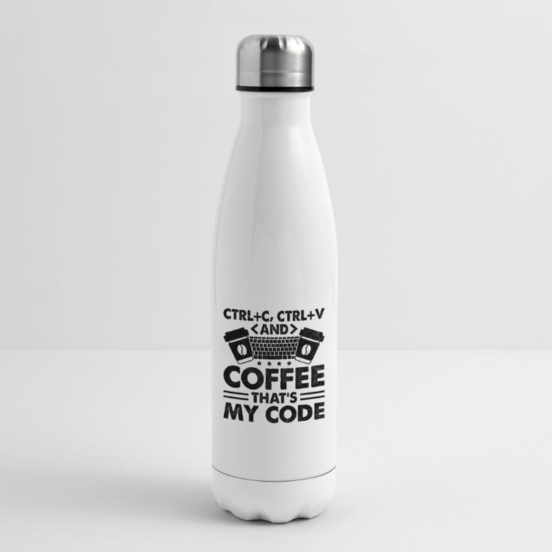 Kaffee-Codierung Programmierer Programmierer Entwickler Nerd Coff Isolierflasche
