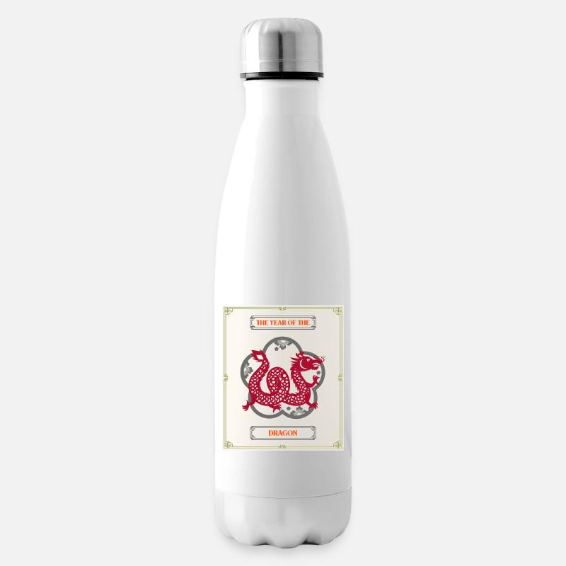 L’année du dragon 2024 - Bouteille isotherme - blanc