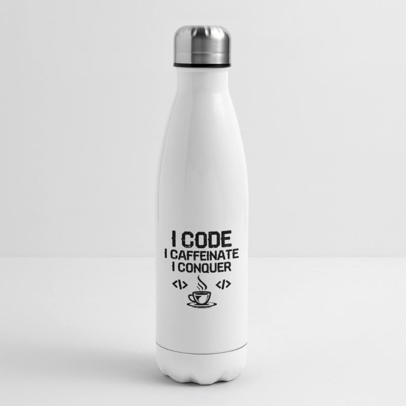 Kaffee-Codierung Programmierer Programmierer Entwickler Nerd Coff Isolierflasche