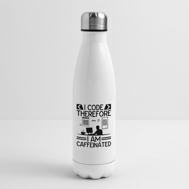 Café Codage Programmeur Codeur Développeur Nerd Coff Bouteille isotherme