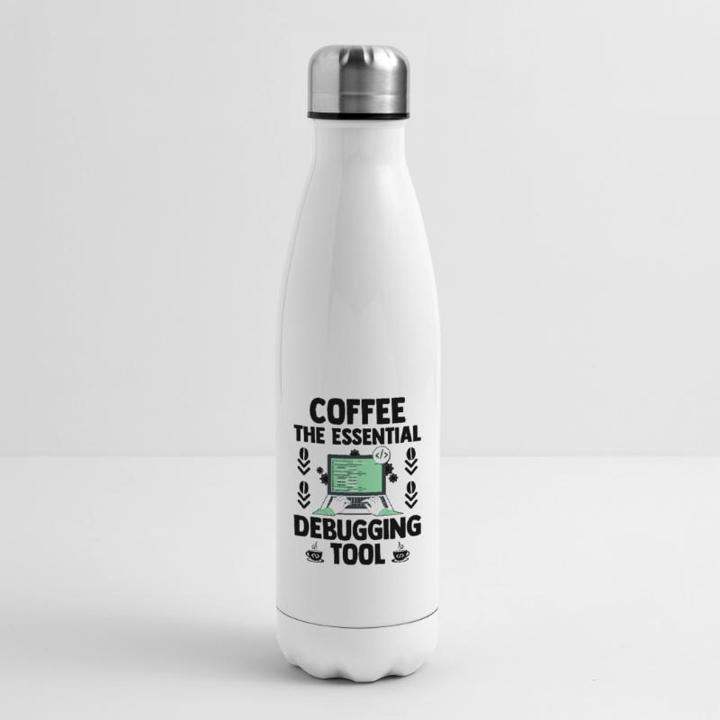 Kaffee Programmierer Programmierer Programmierer Entwickler Nerd Coff Isolierflasche