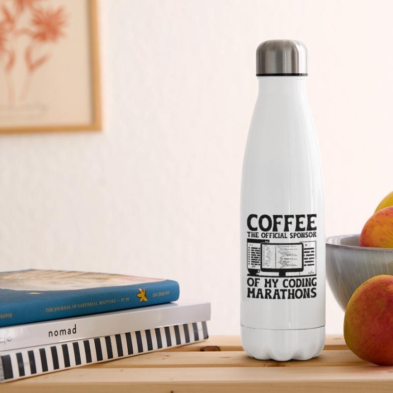 Kaffee-Codierung Programmierer Programmierer Entwickler Nerd Coff Isolierflasche
