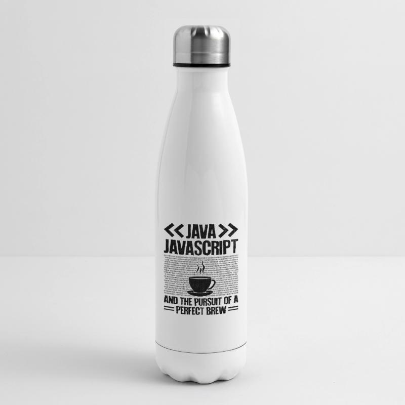 Coffee Coding Programmer Coder Developer Nerd Coff Insulated Water Bottle