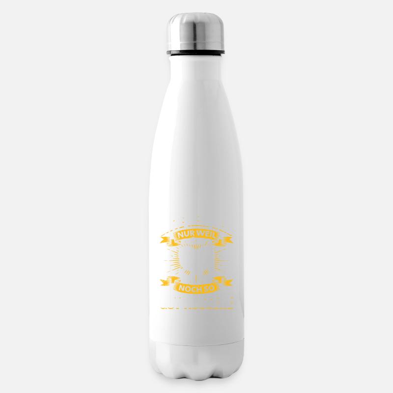 30. Geburtstag - Isolierflasche - Weiß