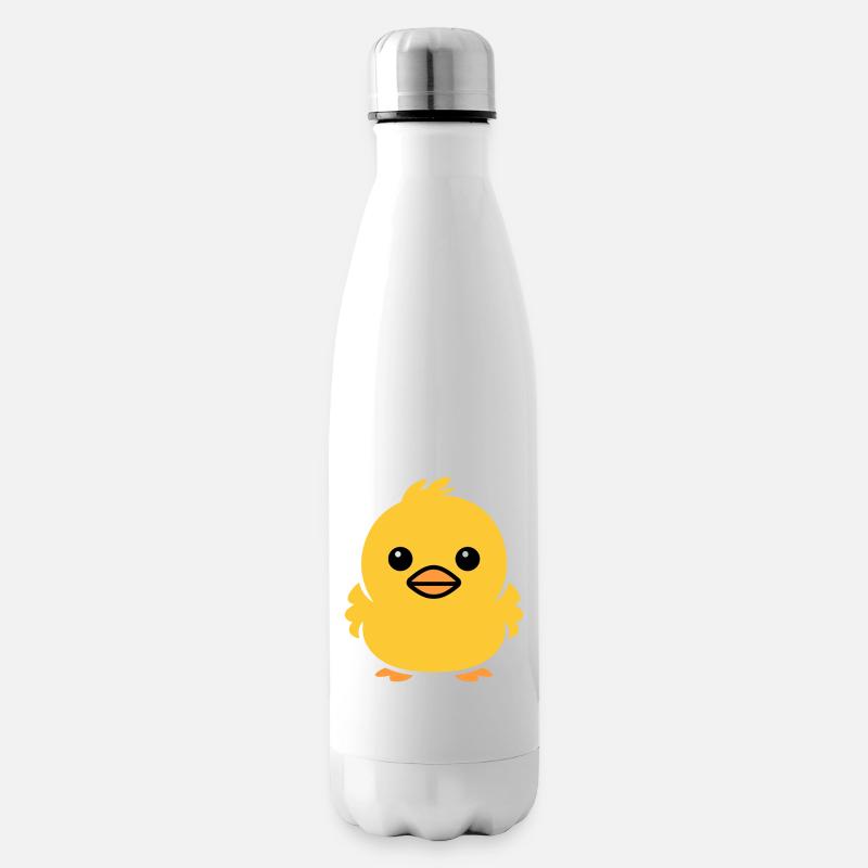 Küken - Isolierflasche - Weiß