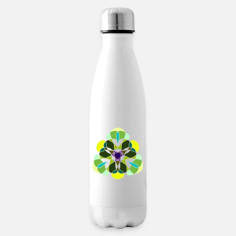 Ornament - Isolierflasche - Weiß