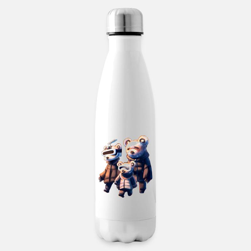 Ours _ 01 - Bouteille isotherme - blanc