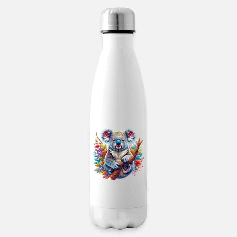 Koala - Isolierflasche - Weiß