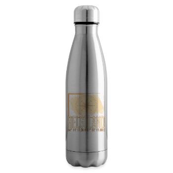 Helgoland Koordinaten - Isolierflasche - Lightsilver - Rechts