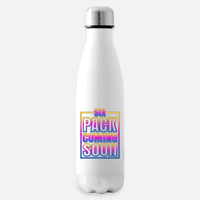 Six Pack Coming Soon 62 - Isolierflasche - Weiß