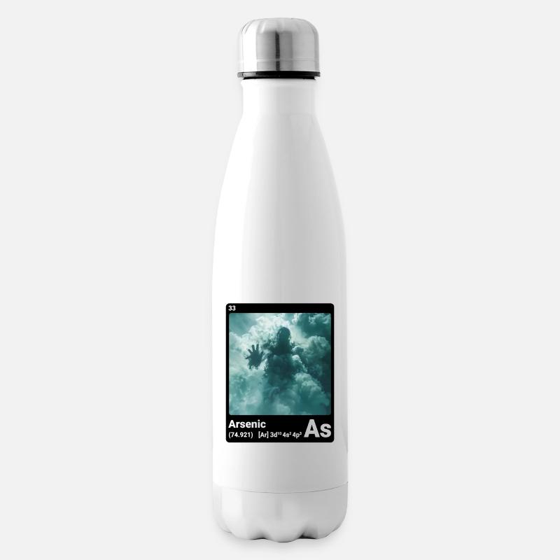 AI am Arsen (bk) - Isolierflasche - Weiß