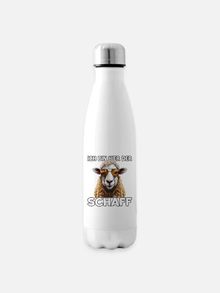 Schäff | Chef | Teamleiter| Abteilungsleiter - Isolierflasche - Weiß