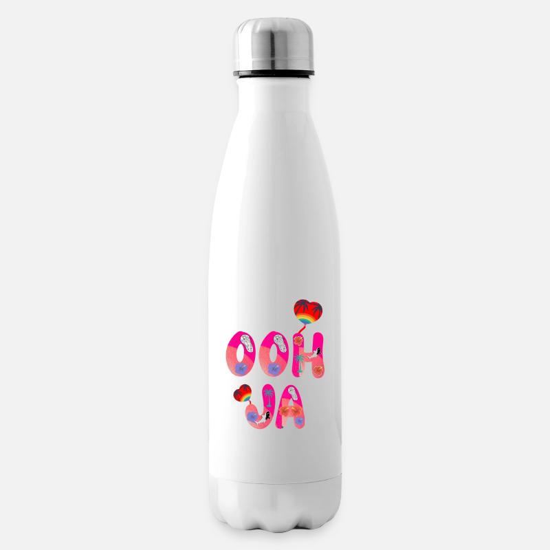 Ooh ja - Isolierflasche - Weiß