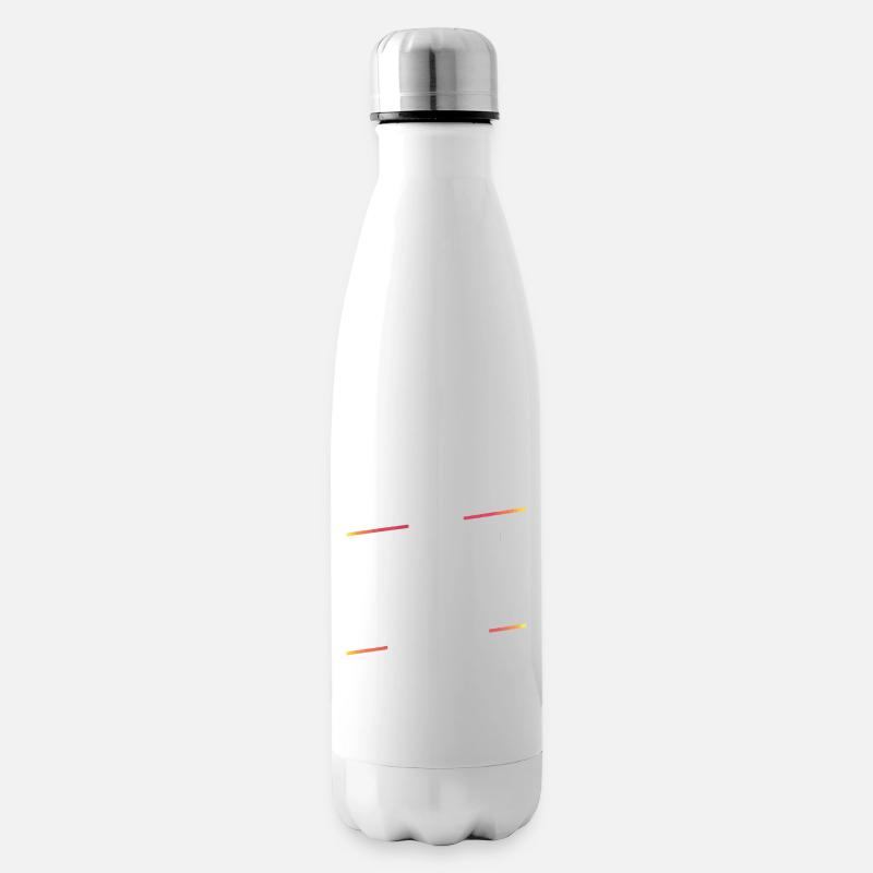 DO SOMETHING AWESOME TODAY - Insulated Water Bottle - white