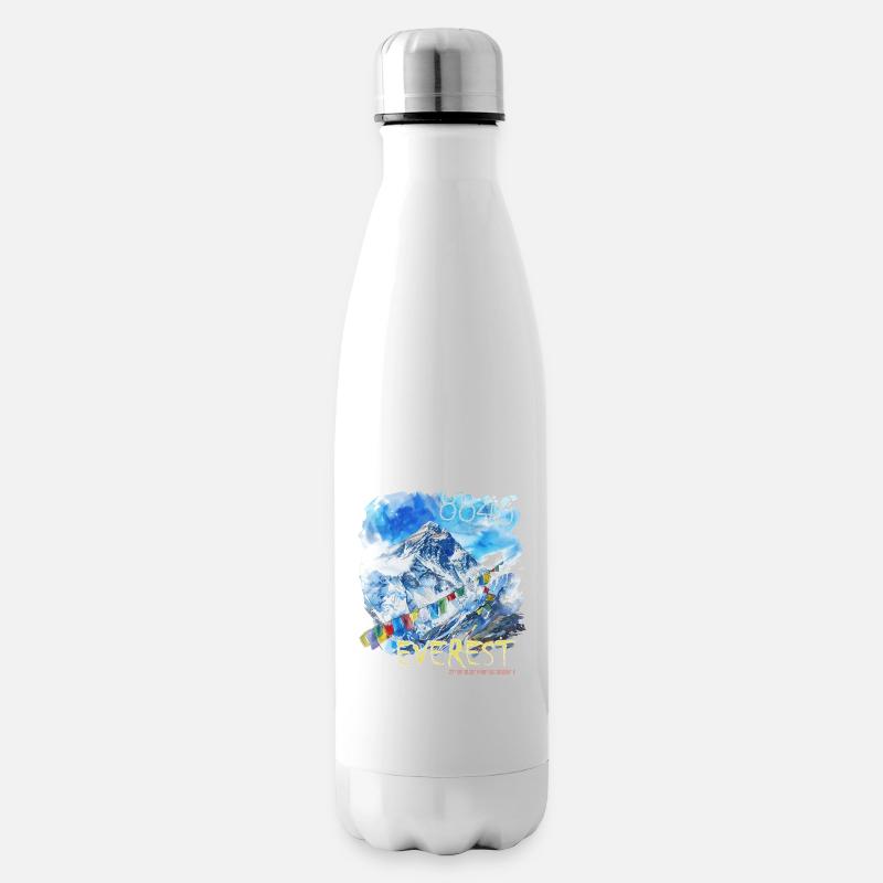 Mount Everest - Isolierflasche - Weiß