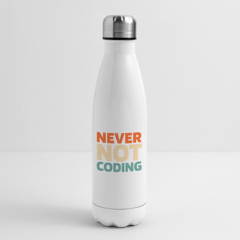 Entwickler Coder Programmierer Isolierflasche
