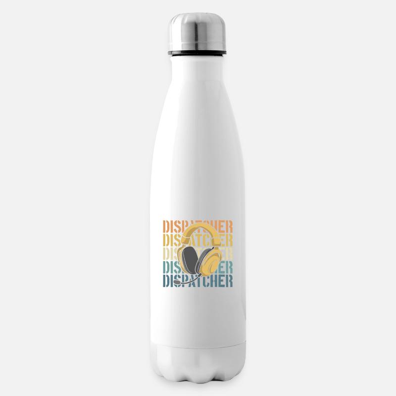 Notruf Leitstelle Einsatzzentrale - Isolierflasche - Weiß