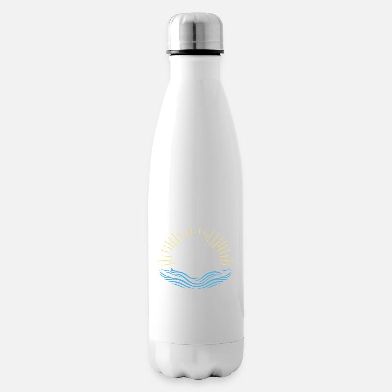 Kreuzfahrt Lustig - Isolierflasche - Weiß