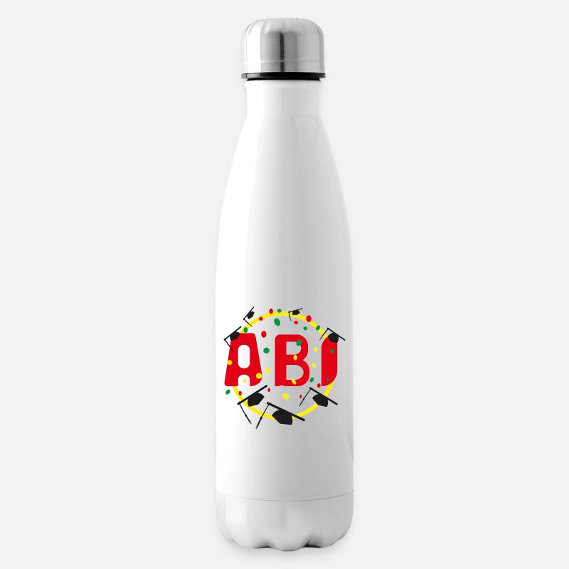 ABI Party mit viel Spaß, eine coole Geschenkidee. - Isolierflasche - Weiß