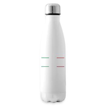 Italian Lives Matter - Insulated Water Bottle - white - Right