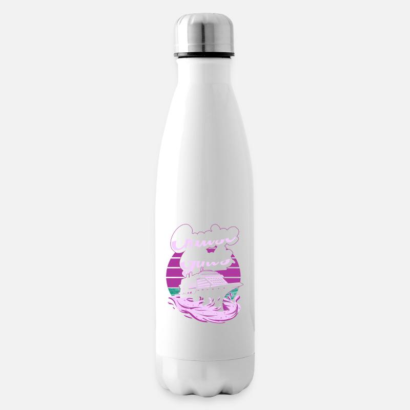 Kreuzfahrt - Isolierflasche - Weiß