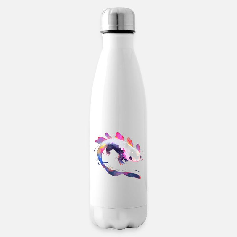 Axolotl - Isolierflasche - Weiß
