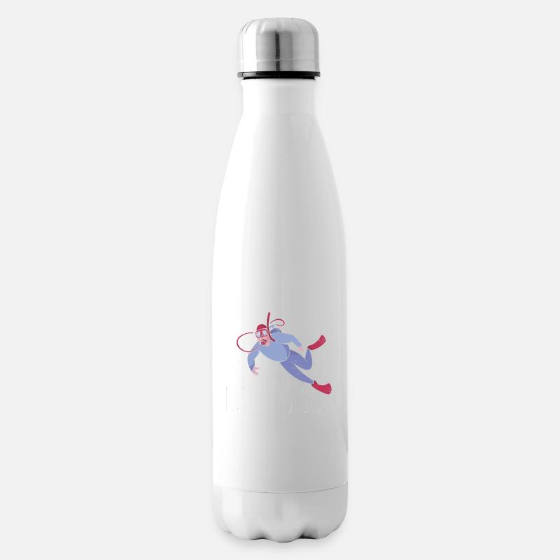Scuba Diving Diver - Isolierflasche - Weiß