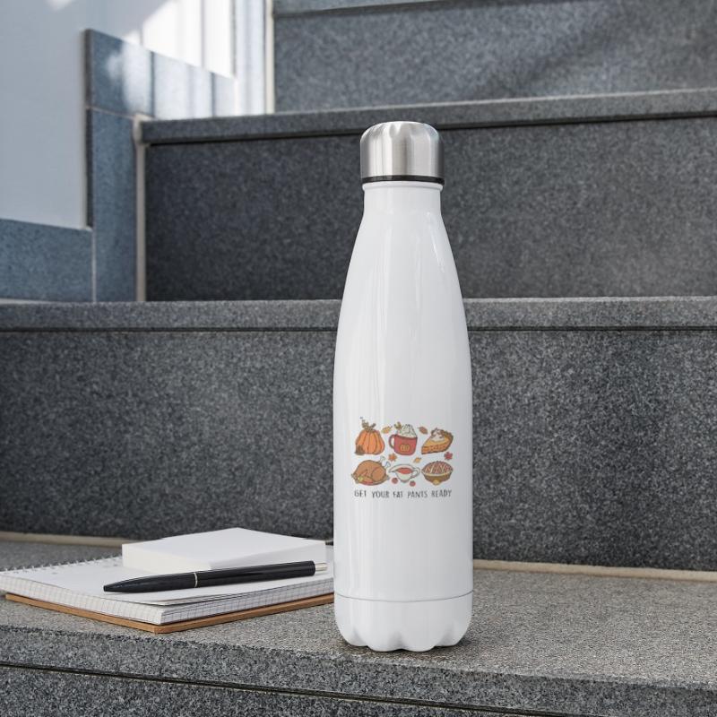 Put on your gouges Thanksgiving Design Insulated Water Bottle