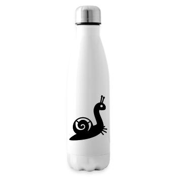 Snail - Insulated Water Bottle - white - Right