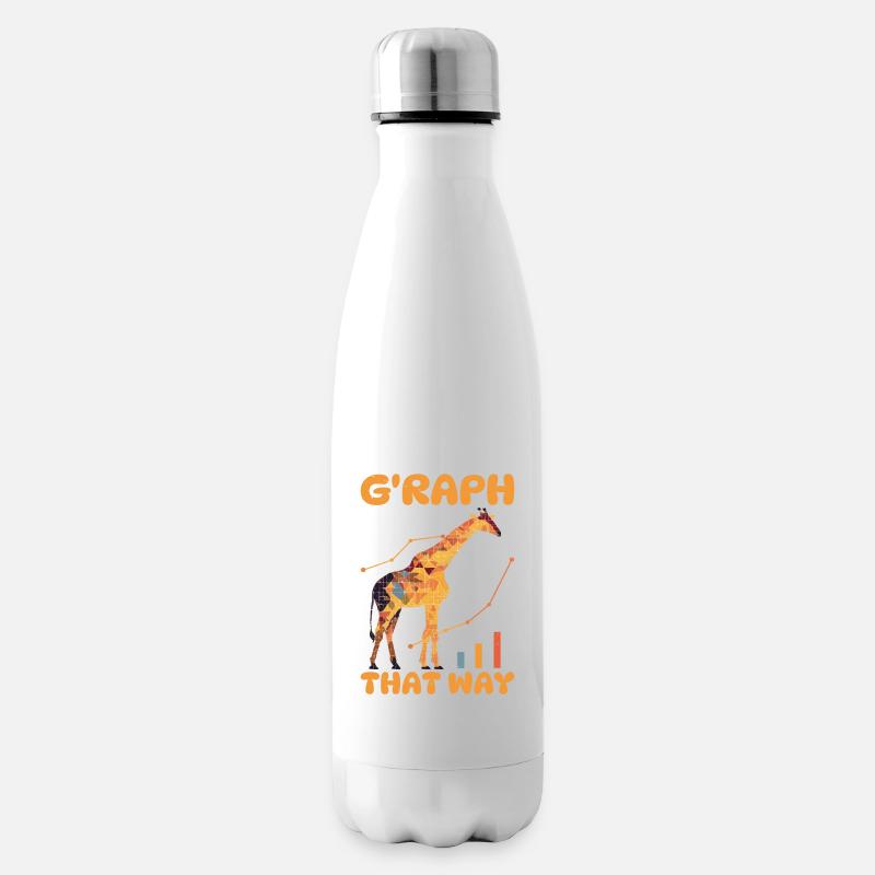 G'Raph This Way That Way 2 - Isolierflasche - Weiß
