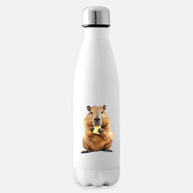 capybara - Insulated Water Bottle - white