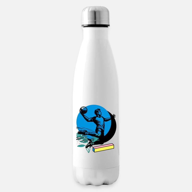 Handball Joueurs de handball - Bouteille isotherme - blanc