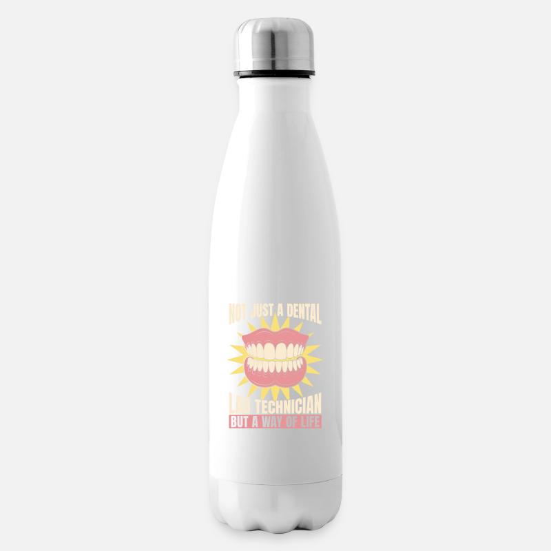 Prothésiste dentaire - Bouteille isotherme - blanc