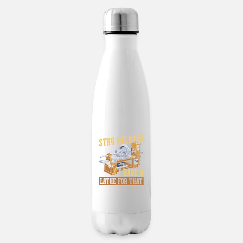 Drechseln Drechsler - Isolierflasche - Weiß