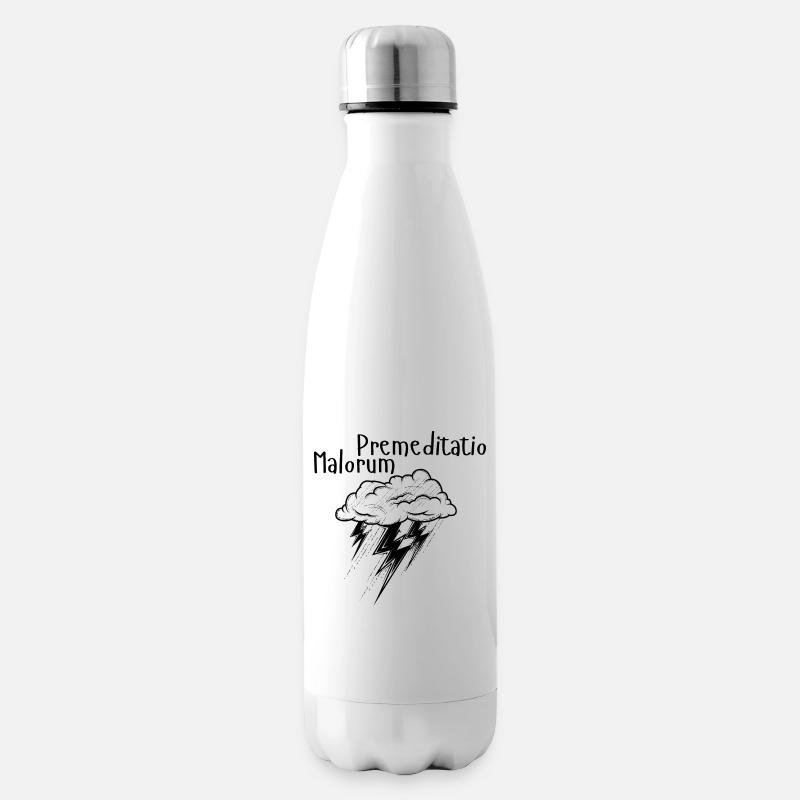 Premeditatio Malorum - Isolierflasche - Weiß