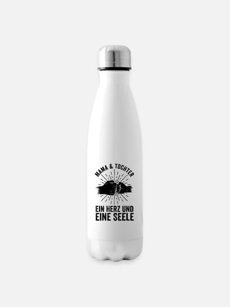 Mutter Mama Und Tochter - Isolierflasche - Weiß