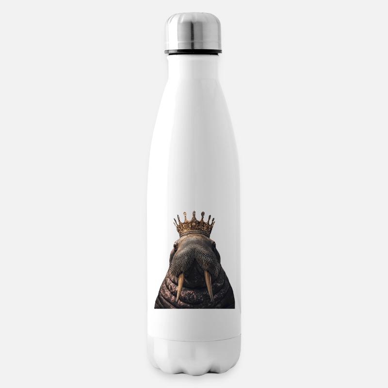 Walross - Isolierflasche - Weiß
