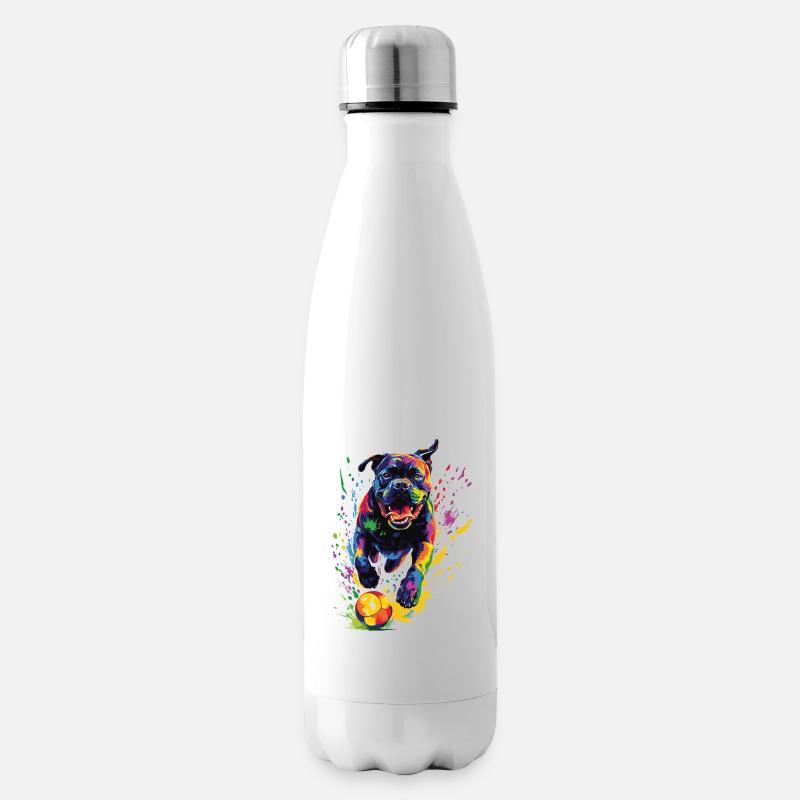 Cane Corso - Isolierflasche - Weiß