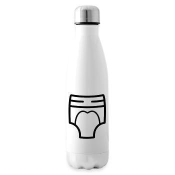 Couche - Bouteille isotherme - blanc - Droite