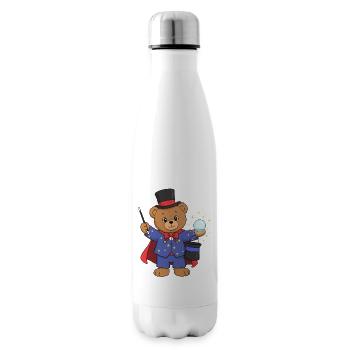 Teddybär Zauberer - Isolierflasche - Weiß - Rechts