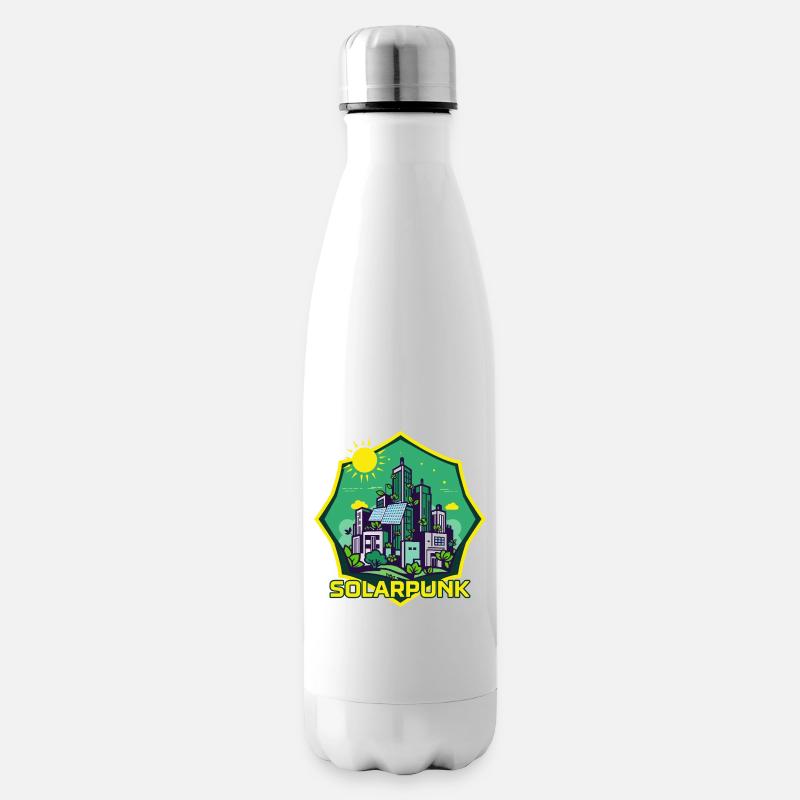 Solarpunk - Isolierflasche - Weiß