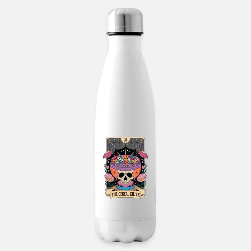 Tarotkarte - Isolierflasche - Weiß