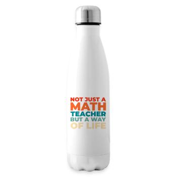 Professeur de mathématiques Professeur de mathématiques - Bouteille isotherme - blanc - Droite