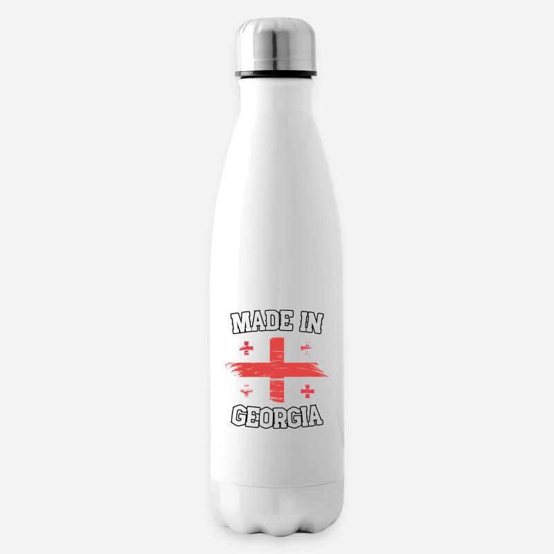 Made in Georgia - Isolierflasche - Weiß
